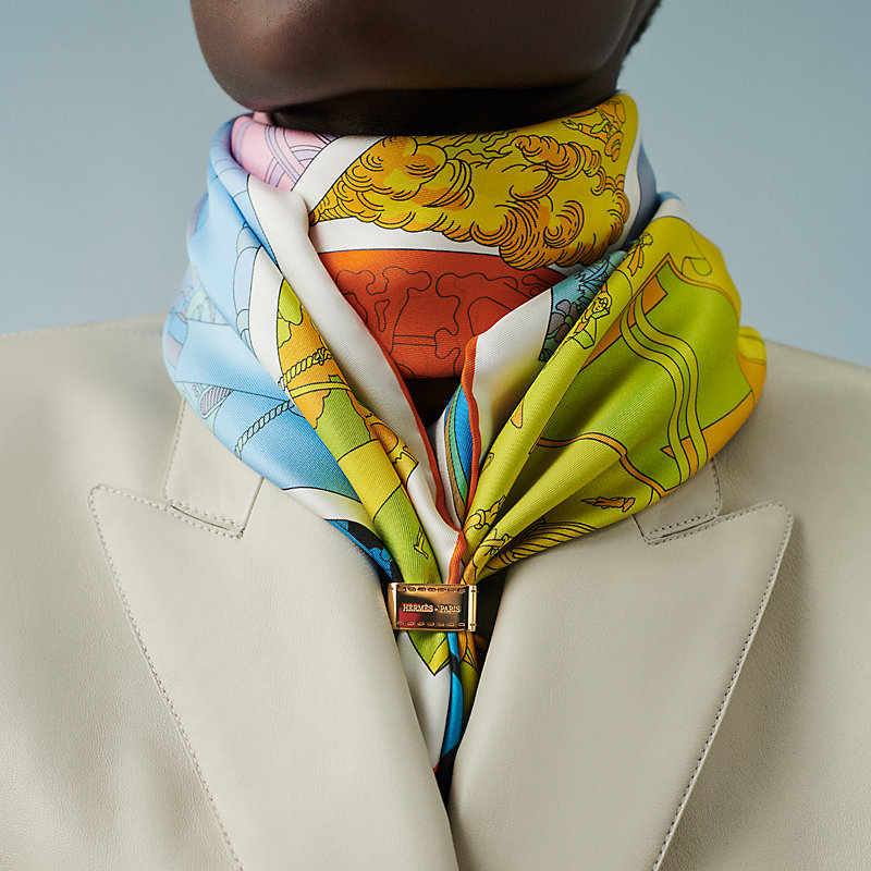 スカーフリング 90 《ボルデュック》 | Hermès - エルメス-公式サイト